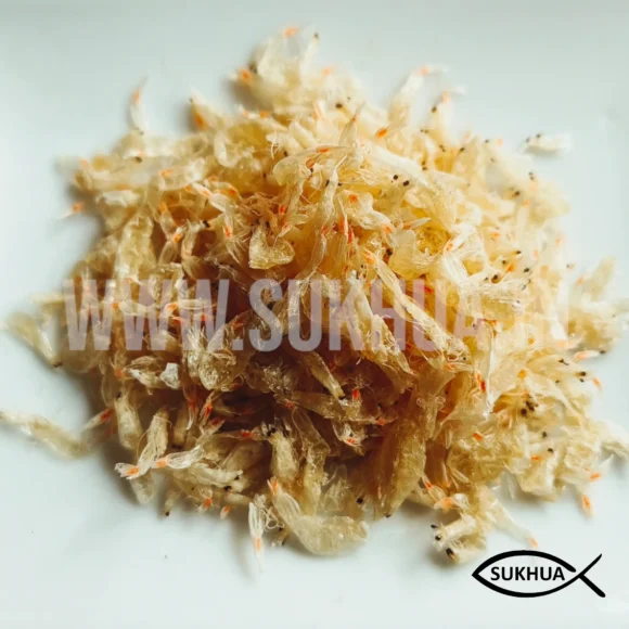 Dry Baby Shrimp Prawns (White) - Image 4